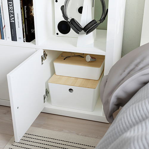 KALLAX, shelf unit with doors 4 of 7 open dialog