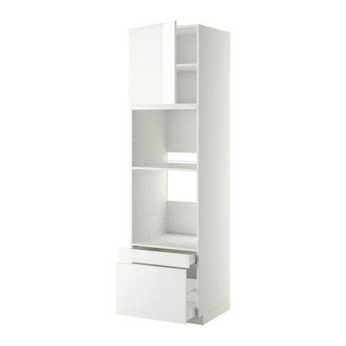METOD / MAXIMERA, armario alto horno con 2 puertas y 2 cajones 1 de 9 open dialog