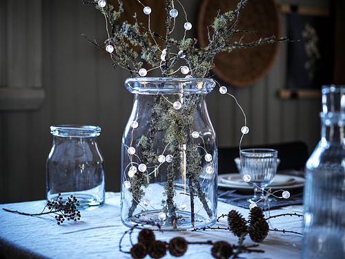 SNÖYRA, LED string light with 40 lights 7 of 7 open dialog
