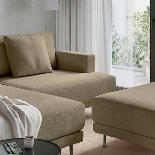 UPPÅKRA, sofá 3 plazas con chaiselongue izquierdo y reposapiés. 4 de 8 abrir diálogo