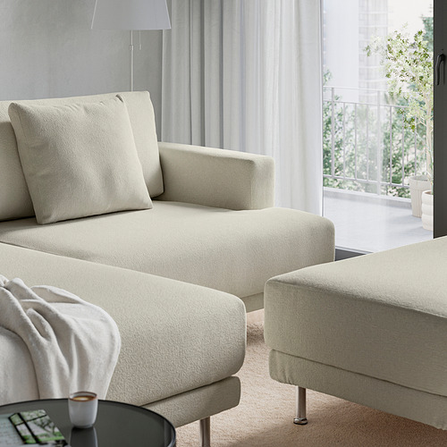 UPPÅKRA, sofá 3 plazas con chaiselongue izquierdo y reposapiés. 5 de 10 abrir diálogo