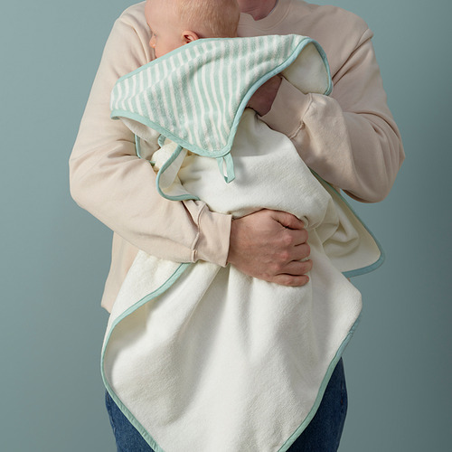 LEN, toalla para bebé con capucha. 4 de 4 open dialog