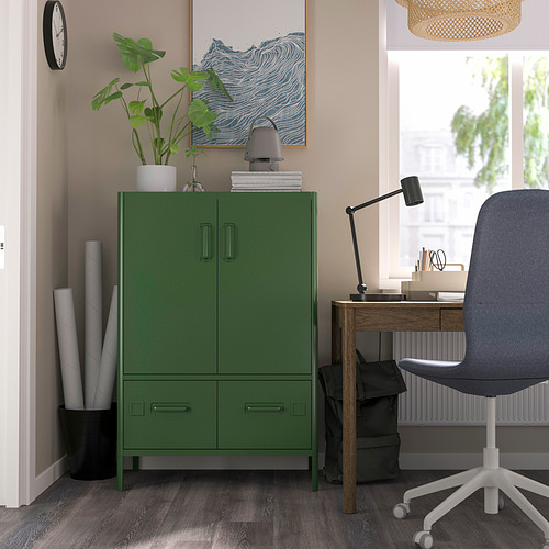 IDÅSEN, cabinet with doors and drawers 13 of 13 open dialog