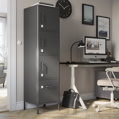 IDÅSEN, high cabinet with drawer and doors 7 of 7 open dialog