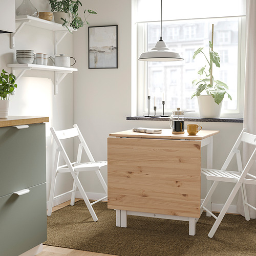 PINNTORP / FRÖSVI, table and 2 folding chairs. 3 of 7 open dialog