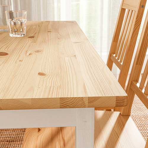 PINNTORP / PERJOHAN, table with 2 chairs and bench. 2 of 9 open dialog