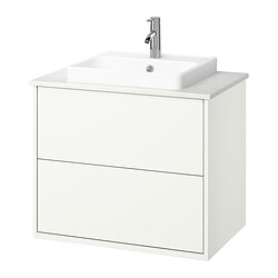 Current variation White / white marble effect