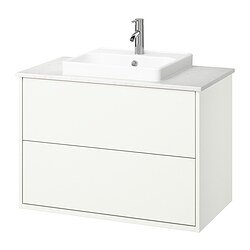 Current variation White / white marble effect