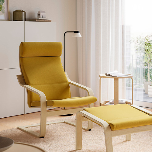 POÄNG, armchair and ottoman. 2 of 8 open dialog