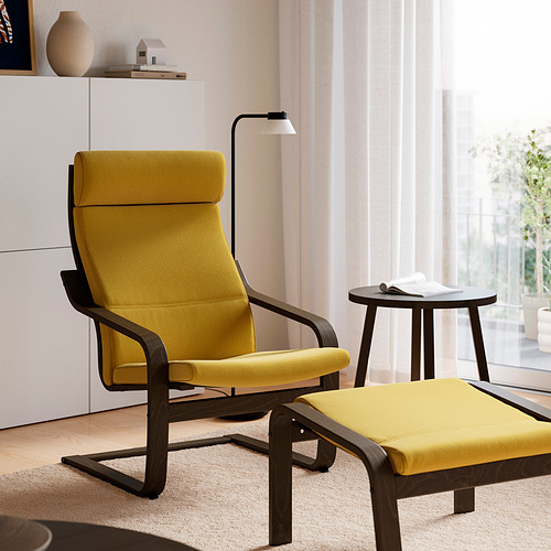 POÄNG, armchair and ottoman. 6 of 8 open dialog