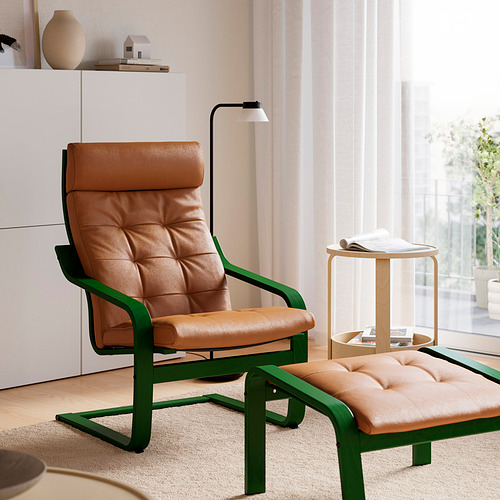 POÄNG, armchair and ottoman. 6 of 8 open dialog