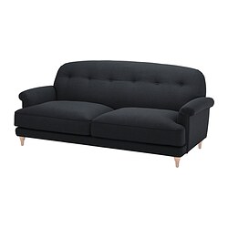 ESSEBODA, 3-seat sofa, Knäbäck anthracite