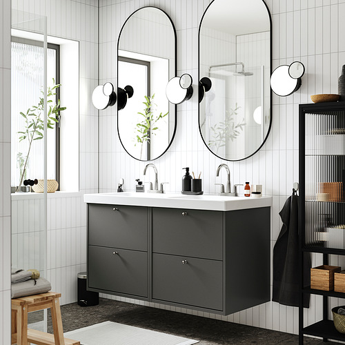 HAVBÄCK / ORRSJÖN, Bathroom vanity with sink & faucets 2 of 7 open dialog