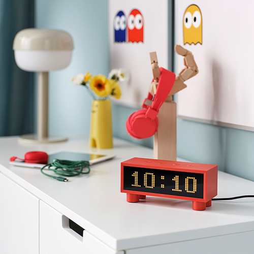 KORTLINJE, alarm clock with hygro-/thermometer. 5 of 5 open dialog