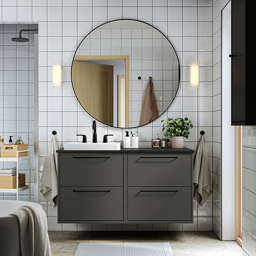 HAVBÄCK / ORRSJÖN, Bathroom vanity with sink & faucet 2 of 8 open dialog