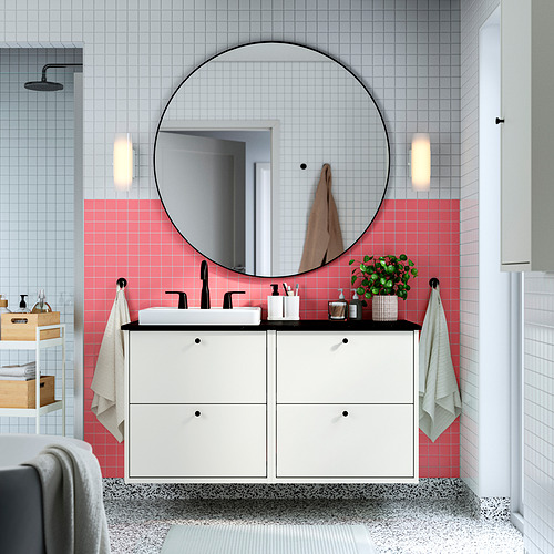 HAVBÄCK / ORRSJÖN, Bathroom vanity with sink & faucet 2 of 8 open dialog