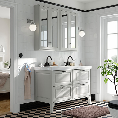 TÄNNFORSEN / ORRSJÖN, Bathroom vanity with sink & faucet 2 of 6 open dialog