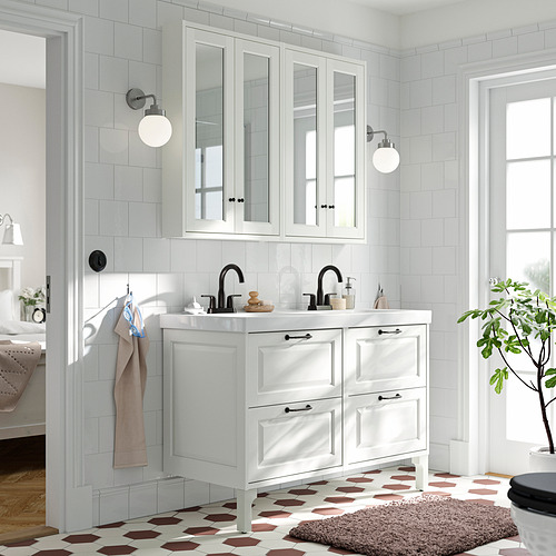 TÄNNFORSEN / ORRSJÖN, Bathroom vanity with sink & faucet 2 of 6 open dialog
