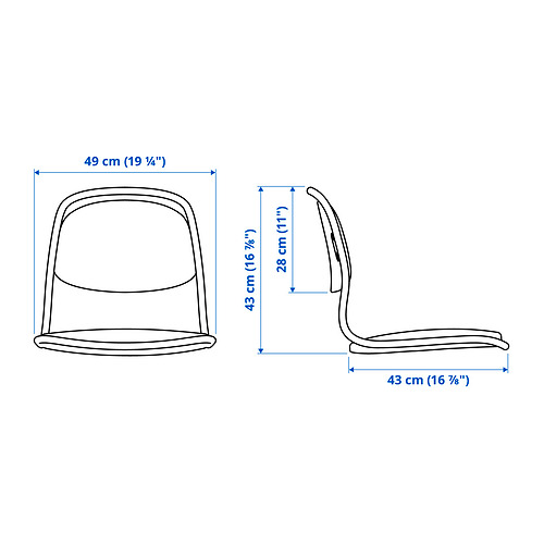 ÖRFJÄLL, seat shell 2 of 3 open dialog