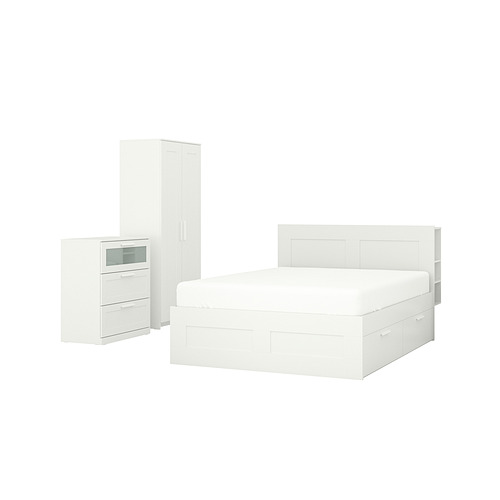 BRIMNES, bedroom furniture, set of 3 1 of 11 open dialog