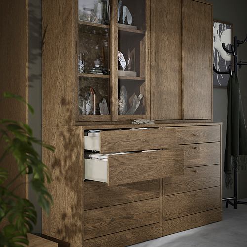 TONSTAD, storage combination with drawers. 4 of 4 open dialog