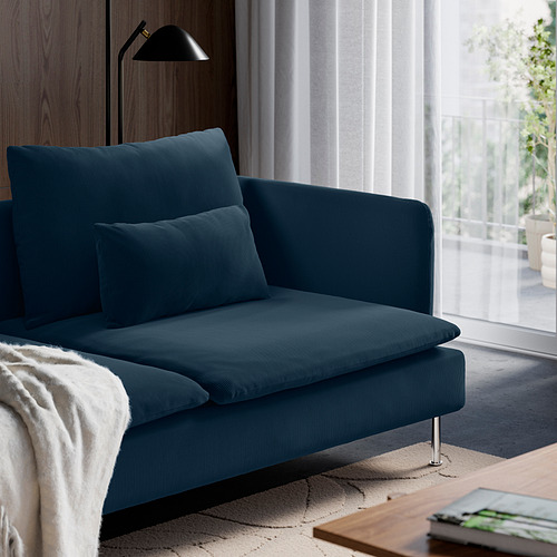 SÖDERHAMN, 2 seat sofa with chaise longue. 3 of 8 open dialog