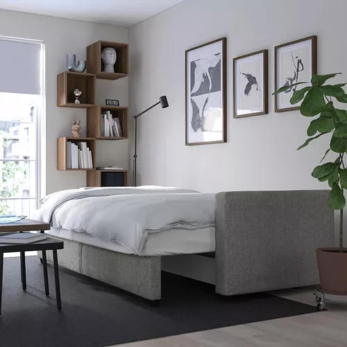 Holmvi Ikea Throws Ireland IKEA Mallorca FRIHETEN 3-seat Sofa-bed