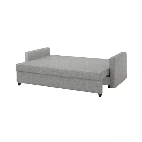 IKEA Mallorca FRIHETEN 3-seat sofa-bed, Faringe light grey