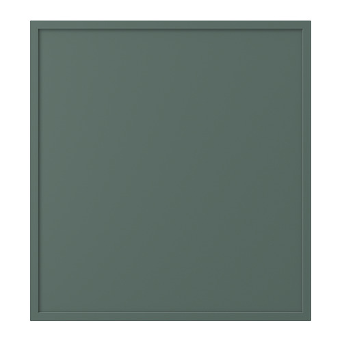 Parcela: KRUKMAKARE, puerta cuadrada, blanquecina, moderna, minimalista, sin marco.