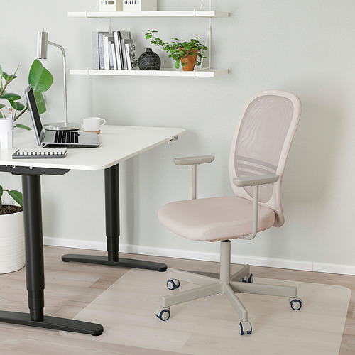 FLINTAN, office chair with armrests 6 of 9 open dialog
