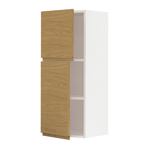 METOD, wall cabinet with 2 doors. 1 of 3 open dialog