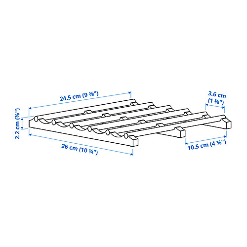 VARIERA, bottle rack. 7 of 7 open dialog
