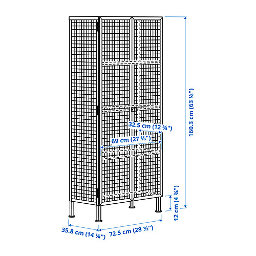 IKEA PS 2026, glass-door cabinet. 6 of 7 open dialog