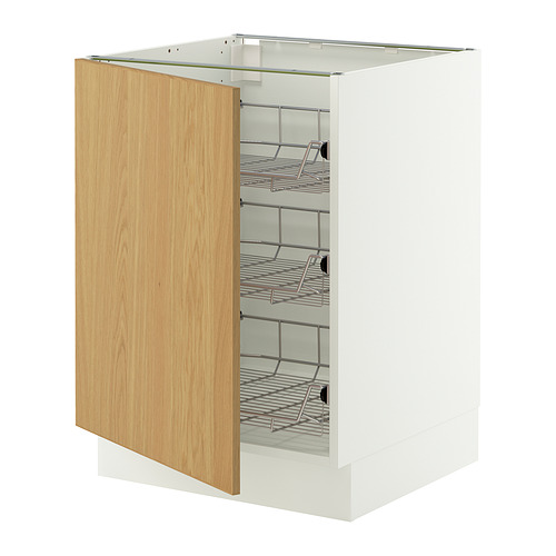 SEKTION, base cabinet with wire baskets. 1 of 2 open dialog