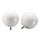 Select colour variation: white, Ø5 cm
