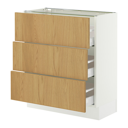 SEKTION / MAXIMERA, base cabinet with 3 drawers. 1 of 2 open dialog