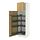 Select colour variation: white/Sinarp oak veneer