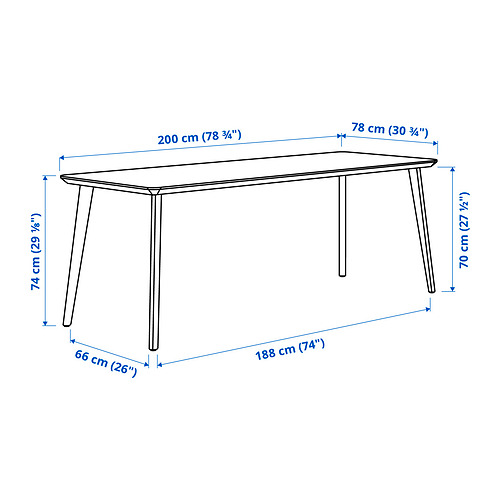 LISABO / ÄLVSTA, table and 4 chairs 9 of 10 open dialog