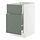 Select colour variation: white/Nickebo matt grey-green