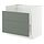 Select colour variation: white/Nickebo matt grey-green