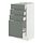 Select colour variation: white/Nickebo matt grey-green