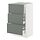Select colour variation: white/Nickebo matt grey-green