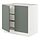 Select colour variation: white/Nickebo matt grey-green