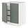 Select colour variation: white/Nickebo matt grey-green