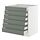 Select colour variation: white/Nickebo matt grey-green