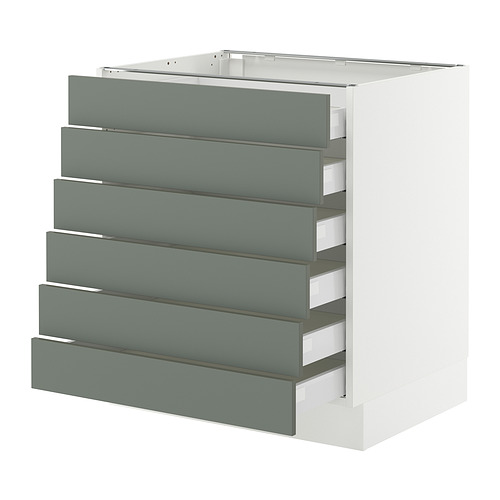 SEKTION / MAXIMERA, base cabinet 6 fronts/6 low drawers. 1 of 2 open dialog