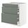 Select colour variation: white/Nickebo matt grey-green