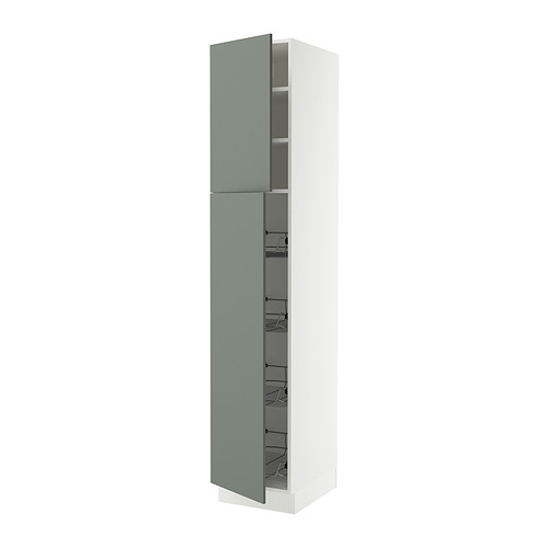 SEKTION, high cabinet w door/wire baskets 1 of 2 open dialog
