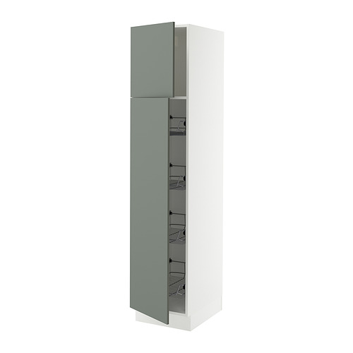 SEKTION, high cabinet w door/wire baskets. 1 of 2 open dialog
