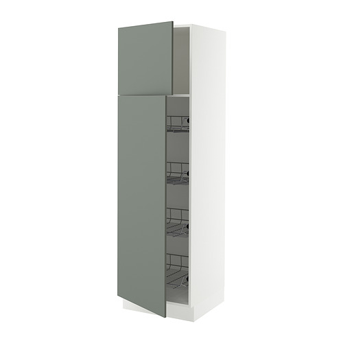 SEKTION, high cabinet w door/wire baskets. 1 of 2 open dialog